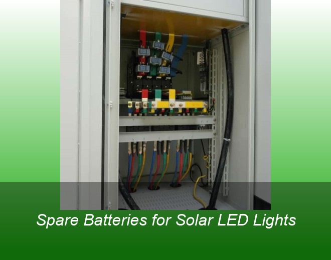 Spare Batteries for Solar LED Lights